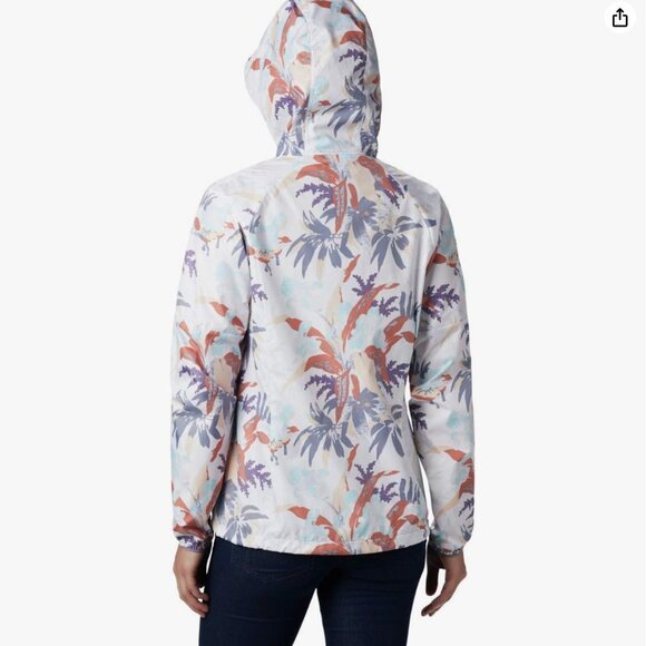 🚨 50% OFF BUNDLES! ENDS 12/7 🚨 NWOT Columbia Women's Side Hill Print Windbreaker - Picture 4 of 12